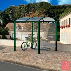 Refugi per bicicletes Bóveda amb vidres